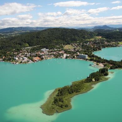 Pörtschach am Wörthersee - Blumeninsel  Heli_0648